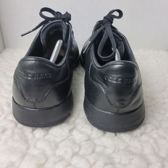 Cole Haan GrandPro Shoes Sneakers Mens Size 13 Black Leather Casual Lace Up - Picture 4 of 10